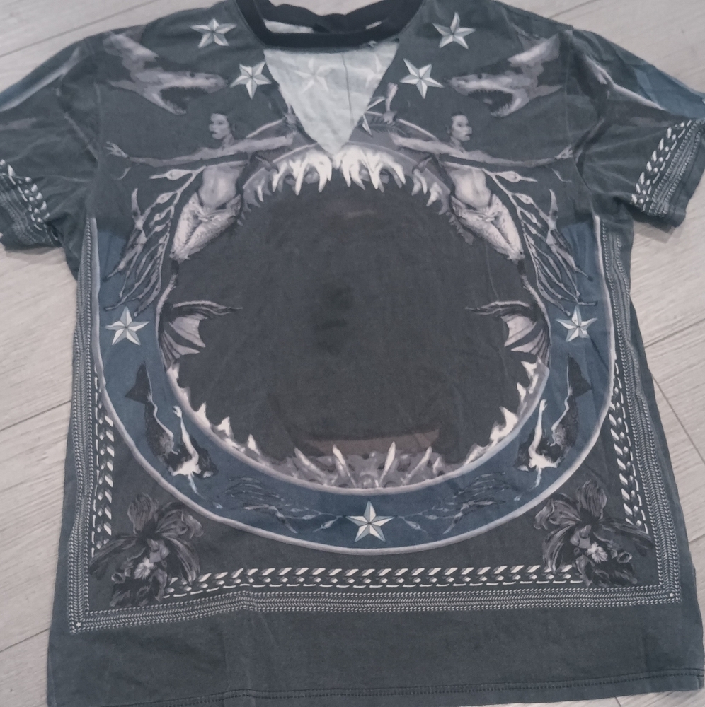 Givenchy Shark And Mermaid Tee